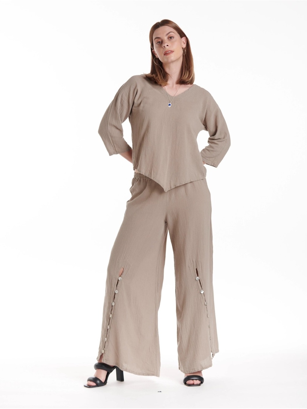 Oh My Gauze! Dallas Cotton Gauze Pants
